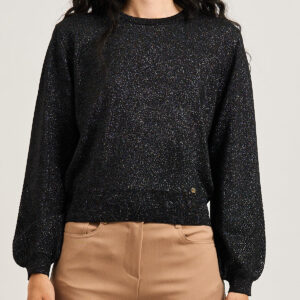 Πλεκτή μπλούζα Gaudi 521bd53052 Μαύρο