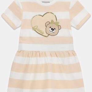Φόρεμα ριγέ Guess Kids K6GK07KBOR4