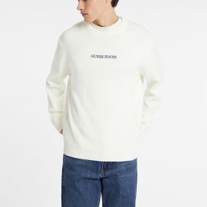 Μπλούζα Ribbed Guess M4BR31Z3HM1 wht