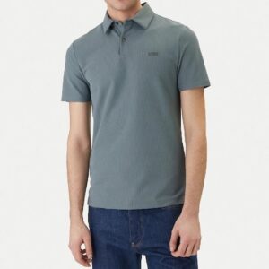 Polo Μπλούζα Tech Stretch Guess M6RP02KD202 gray