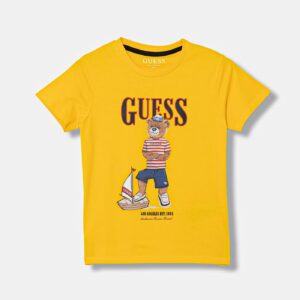 Μπλουζάκι με αρκουδάκι Guess Kids N6GI04K8HM4