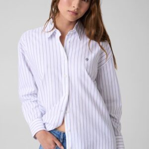 Πουκάμισο Oxford oversised Guess W6YH74W3361
