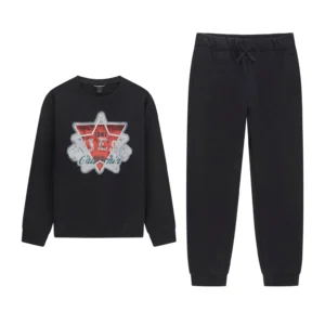 Σετ φόρμα φούτερ Guess Kids L6BG01K6101 Μαύρο