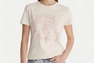 T-shirt με κεντημένο λογότυπο Guess V6RI12J1314