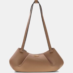 Τσάντα Satchel Amorette GUESS HWBG7898080 Beige