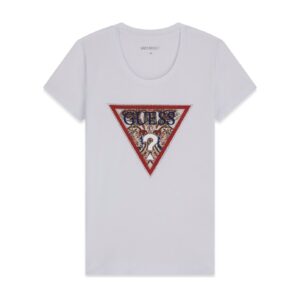 T-Shirt Paisley Triangle Guess w6yi25k4344